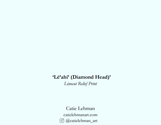 'Lēʻahi' Greeting Card