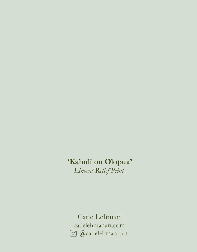 'Kāhuli on Olopua' Greeting Card