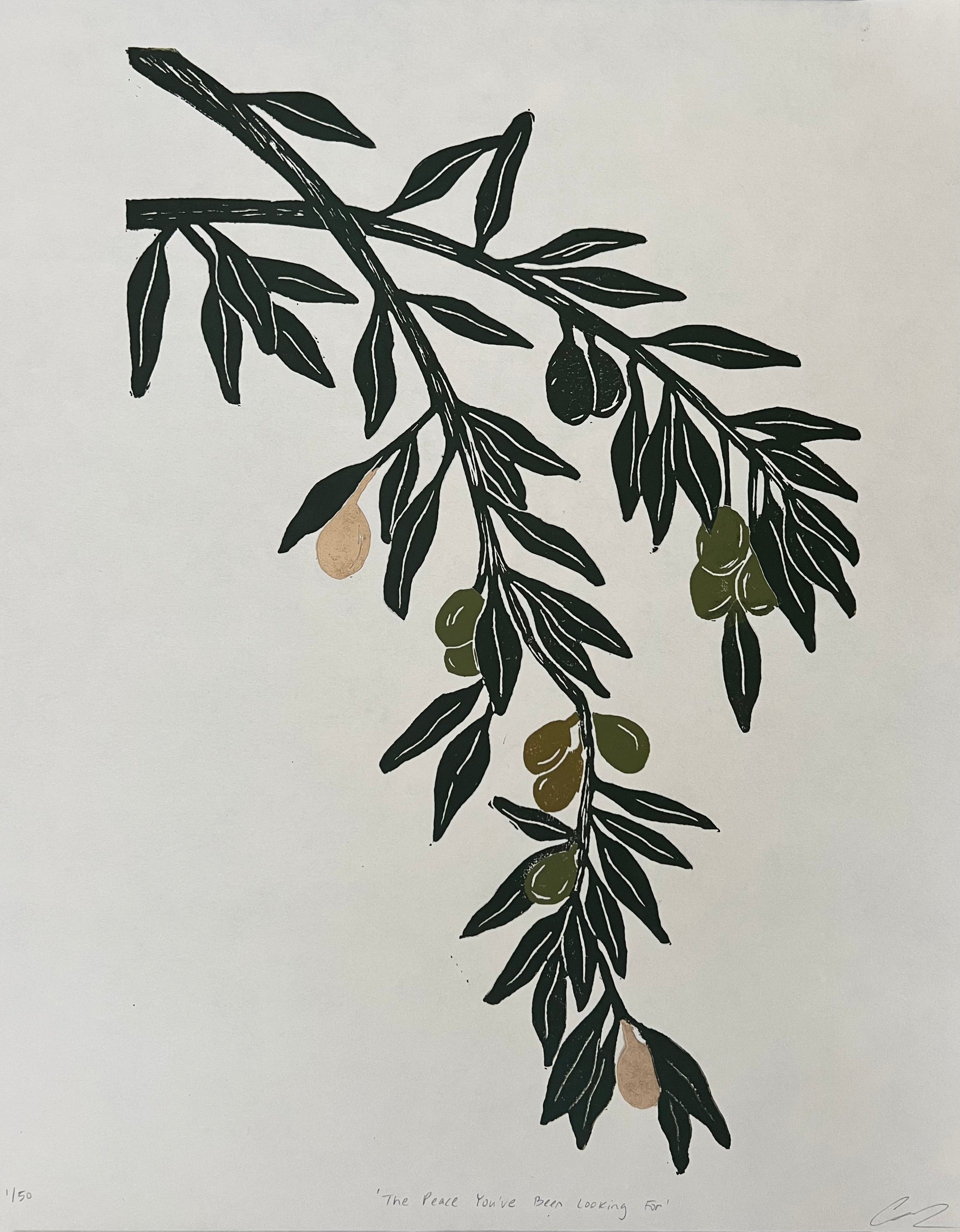 The Peace You've Been Looking For' Limited Edition Olive